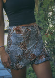 FALDA POLOK ANIMAL PRINT CAFÉ