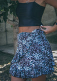 FALDA POLOK ANIMAL TURQUESA